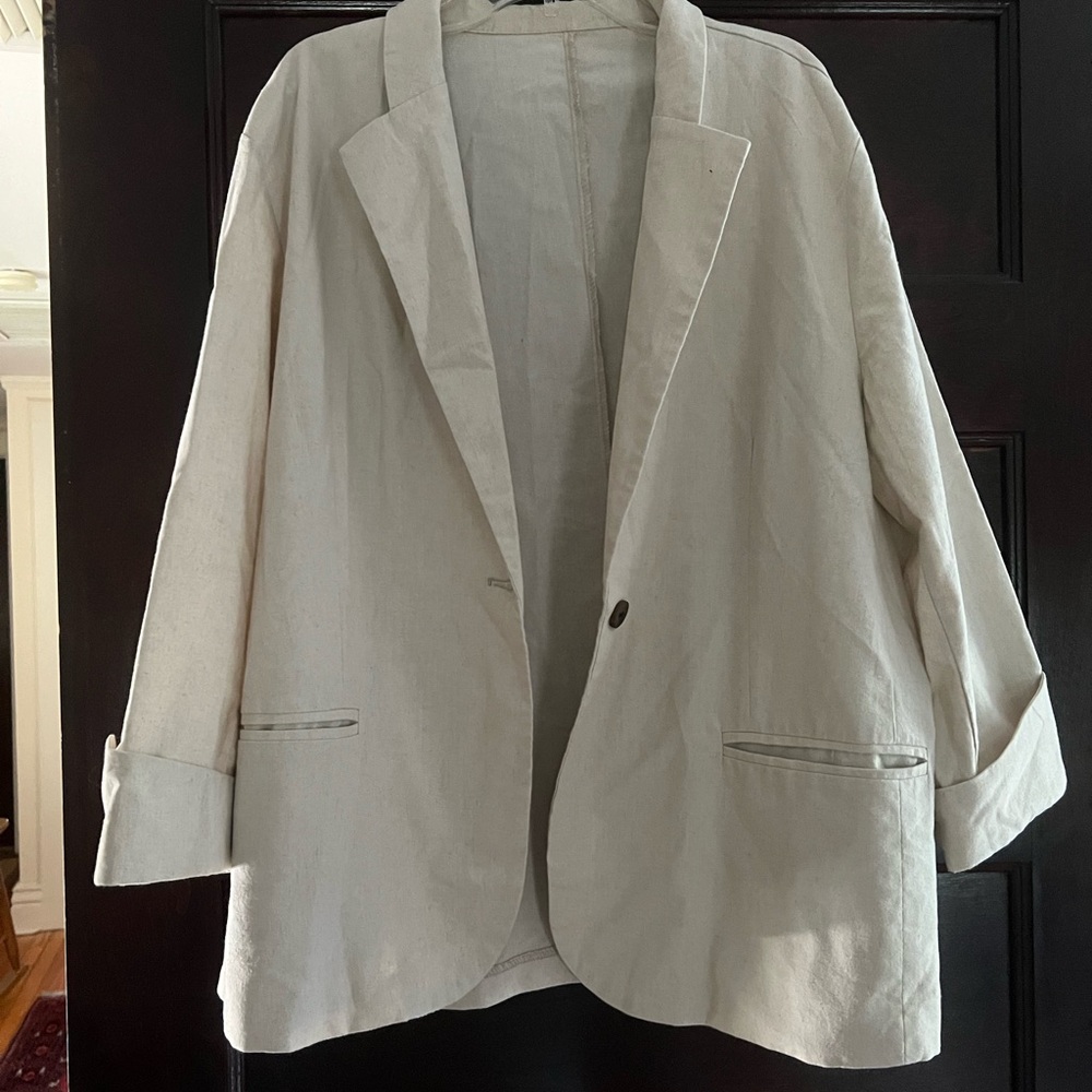 Women's Cream Blazer